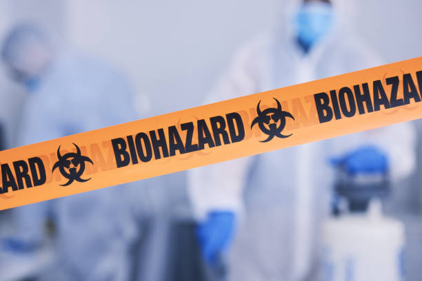 Professional Biohazard technician working in Oyster Bay, NY